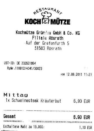 fiht Hffner Kochmtze Restaurant